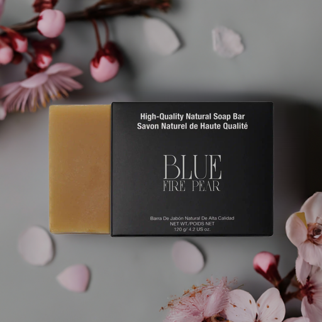 Natural Fresh Turmeric Soap - Premium Bar Soap from Blue Fire Pear - Just $19! Shop now at Blue Fire Pear