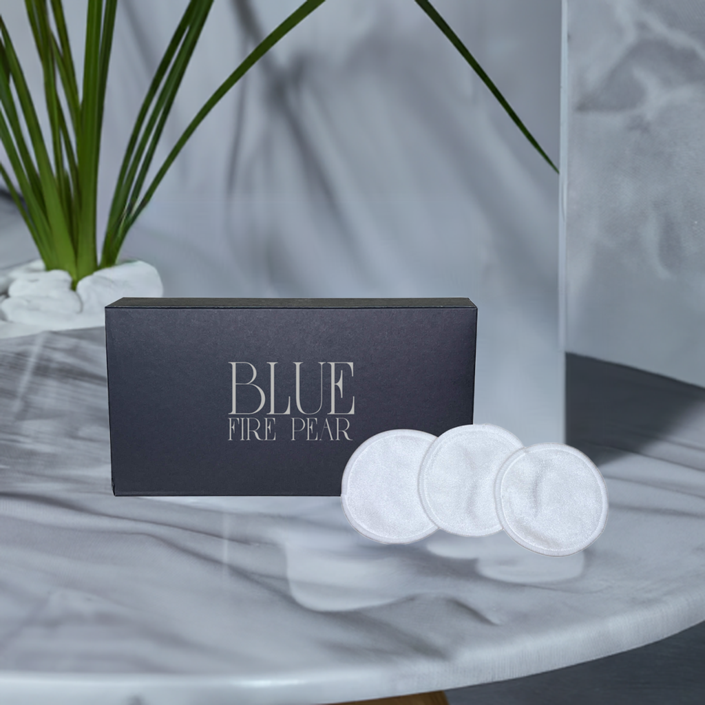 Reusable Bamboo Cotton Rounds - Premium Reusable Bamboo Cotton Rounds from Blue Fire Pear - Just $19! Shop now at Blue Fire Pear