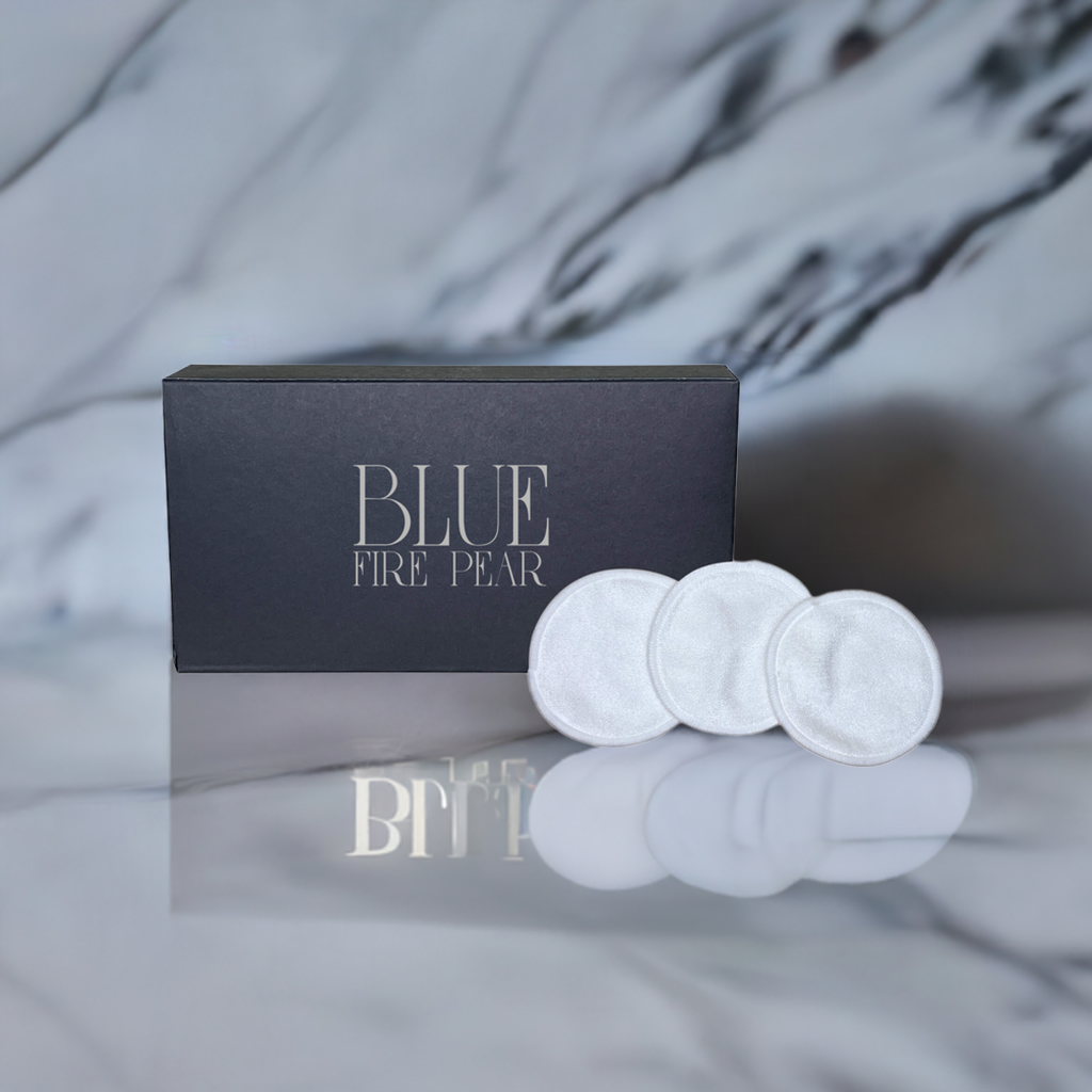 Reusable Bamboo Cotton Rounds - Premium Reusable Bamboo Cotton Rounds from Blue Fire Pear - Just $19! Shop now at Blue Fire Pear