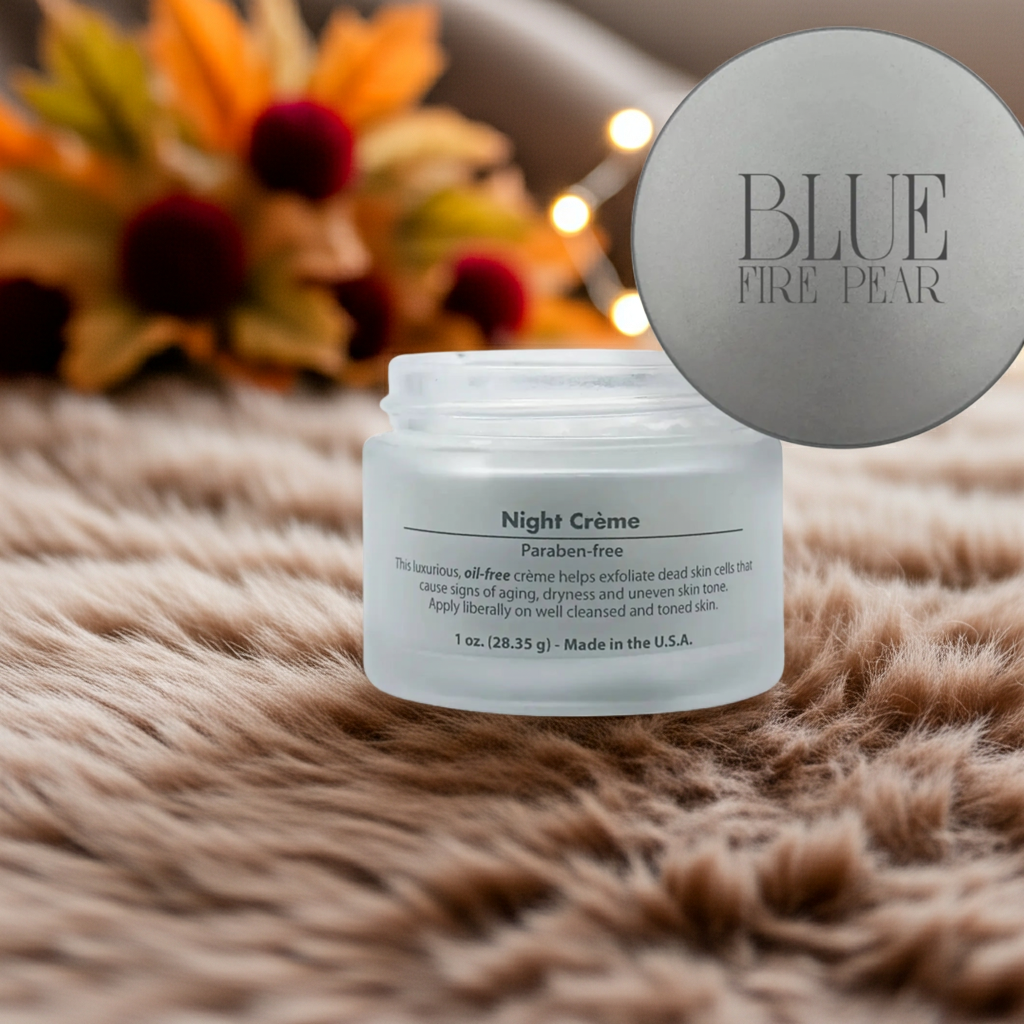 Blue Fire Night Renewal Crème — Deep Hydration & Radiant Skin by Morning - Premium Face Moisturizers from Blue Fire Pear - Just $55! Shop now at Blue Fire Pear