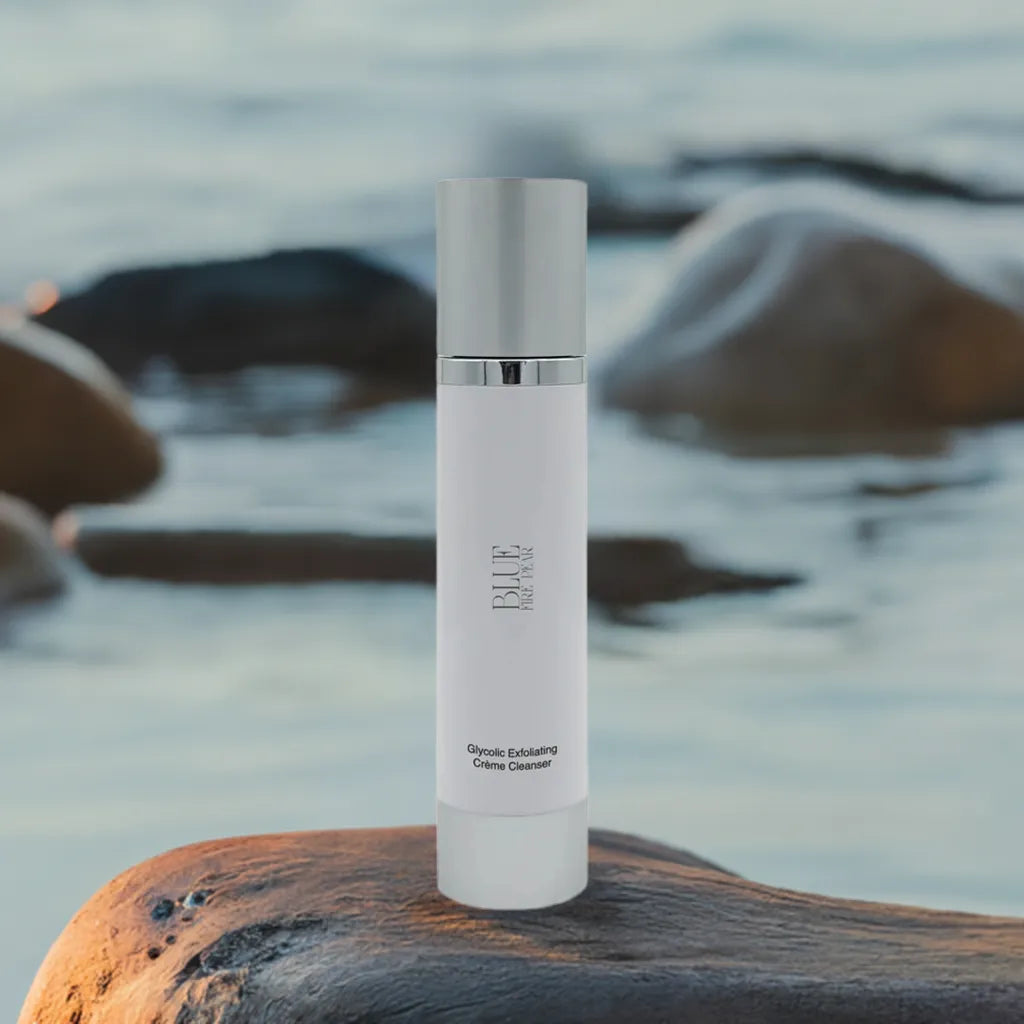 Glycolic Exfoliating Cleanser - Premium Exfoliating Cleanser from Blue Fire Pear - Just $45! Shop now at Blue Fire Pear