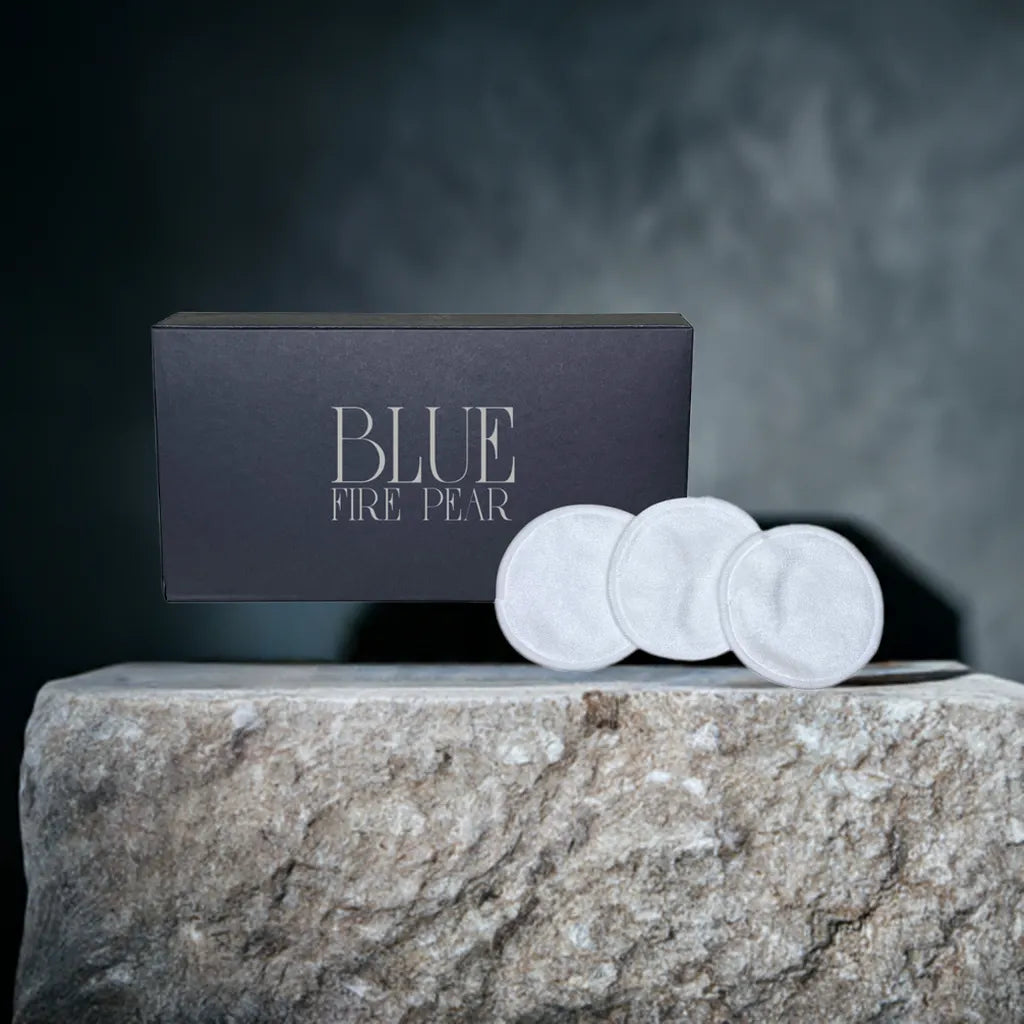 Reusable Bamboo Cotton Rounds - Premium Reusable Bamboo Cotton Rounds from Blue Fire Pear - Just $19! Shop now at Blue Fire Pear