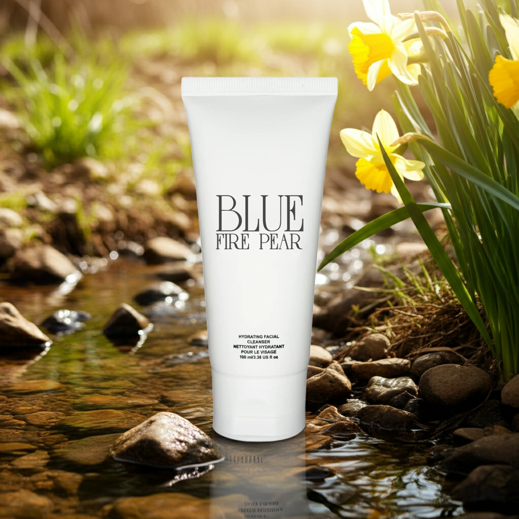 Blue Fire Hydrating Facial Cleanser — Gentle Daily Cleanse for Soft, Balanced Skin - Premium Facial Cleansers from Blue Fire Pear - Just $30! Shop now at Blue Fire Pear